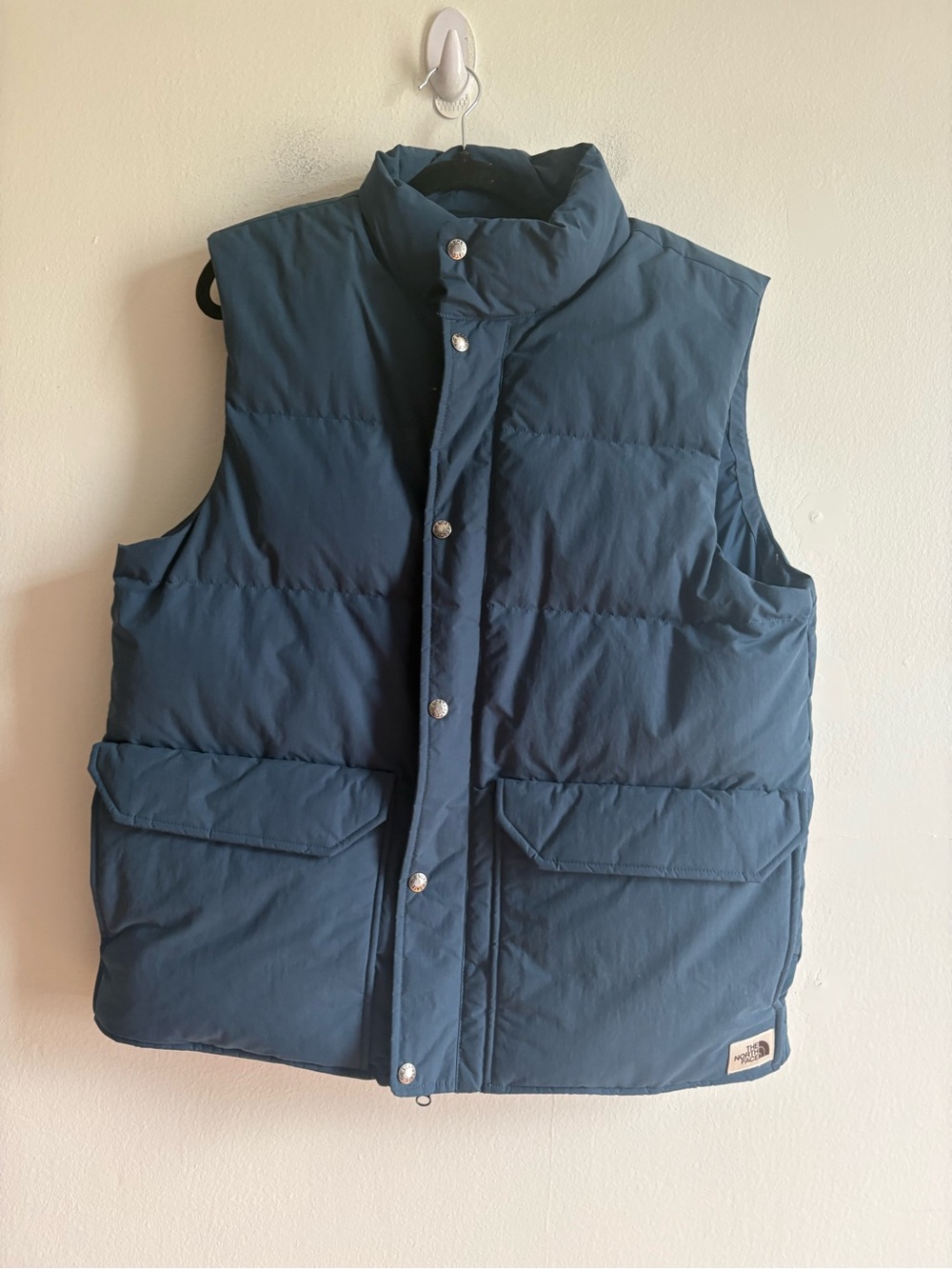 The North Face Sz L Down Sierra 3.0 600 Blue Puffer Vest - Picture 2 of 10